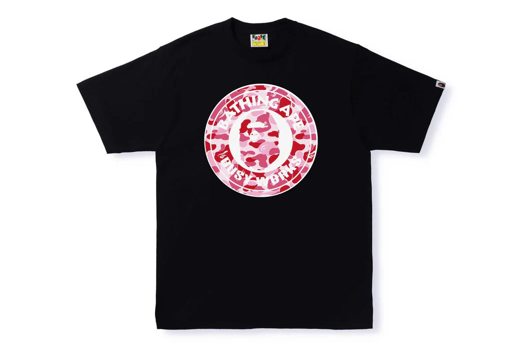 PINK BAPE ABC CAMO BUSY WORKS TEE MENS