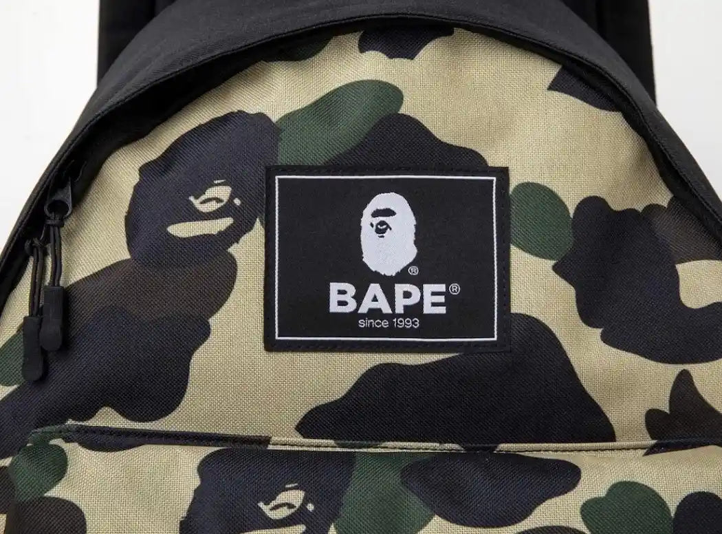 BAPE 1ST CAMO BACKPACK