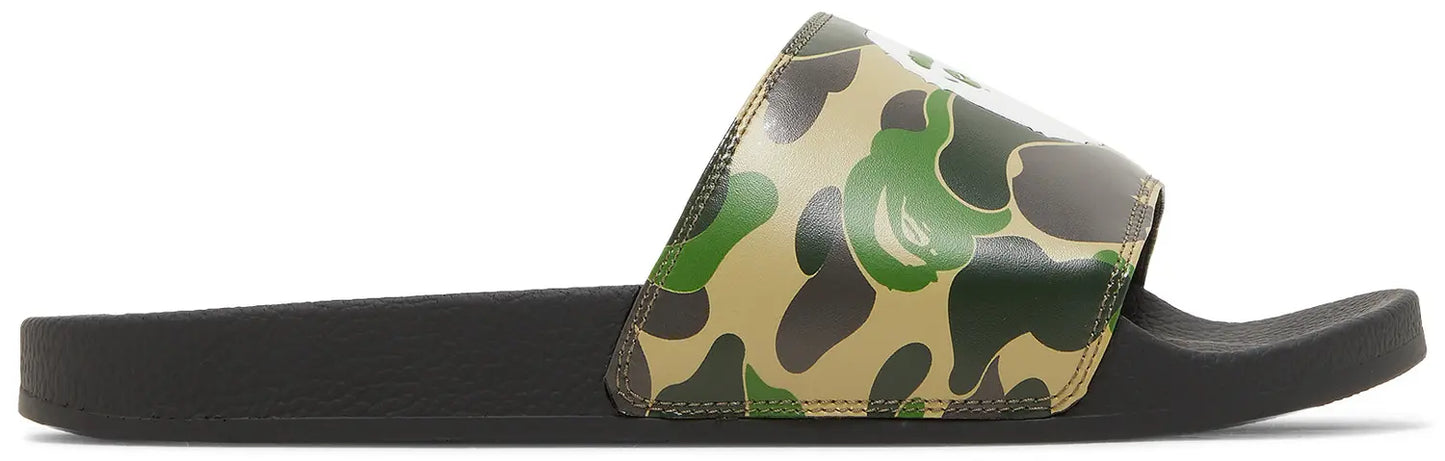 BAPE GREEN CAMO SLIDES