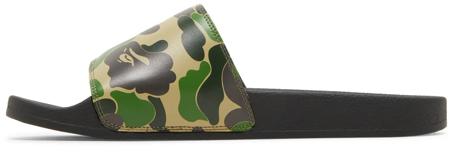 BAPE GREEN CAMO SLIDES