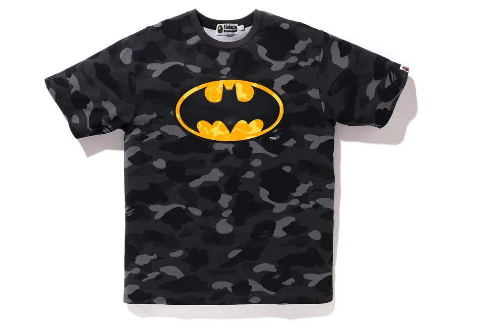 BAPE BATMAN BLACK CAMO TEE