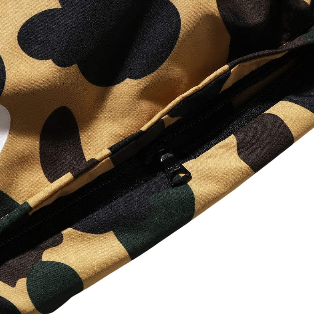 BAPE 1ST CAMO YELLOW BEACH SHORTS