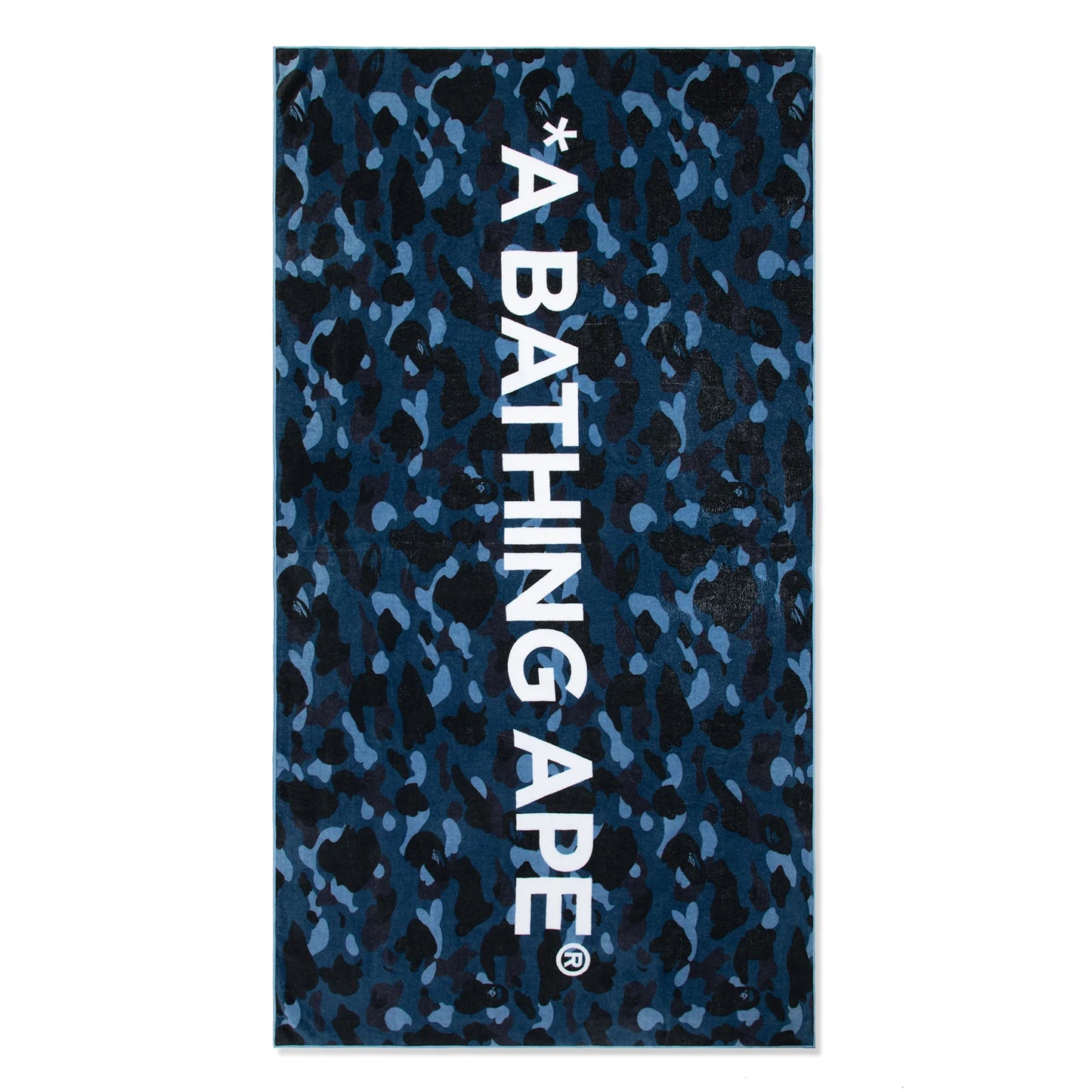 BAPE COLOR CAMO BEACH TOWEL BLUE