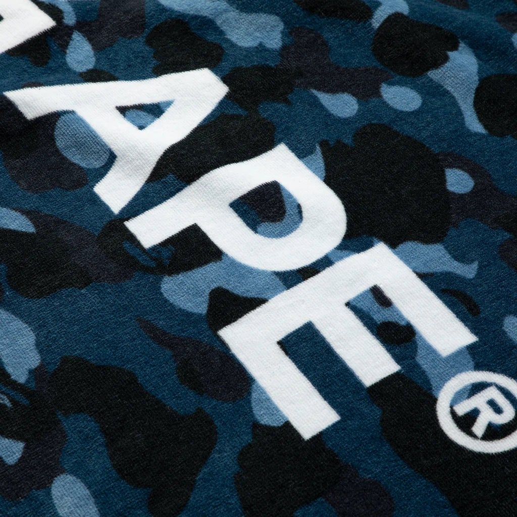 BAPE COLOR CAMO BEACH TOWEL BLUE