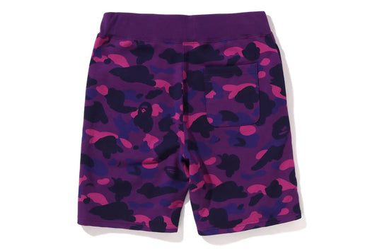 BAPE PURPLE CAMO CLASSIC SWEAT SHORTS