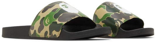 BAPE GREEN CAMO SLIDES