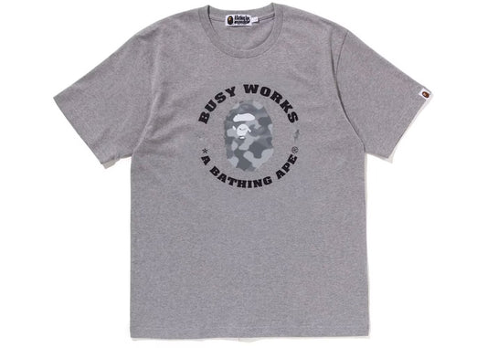 BAPE GREY BUSY WORKS TEE