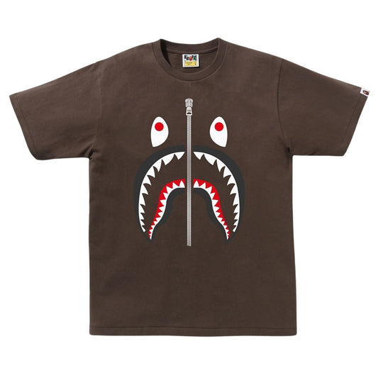 BAPE BROWN SHARK TEE