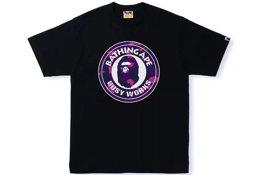 BAPE BUSY WORKS PURPLE CAMO TEE FREE!!