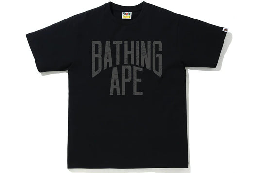 BAPE NYC LOGO SPELLOUT TEE GREY